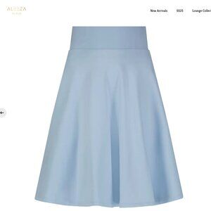 NWT Aleeza Paris Diego baby blue a line skirt Women's Size M
